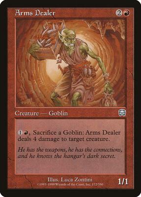 Arms Dealer card from Mercadian Masques