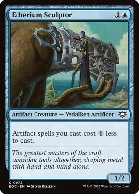 Etherium Sculptor card from Commander: Edge of Eternities