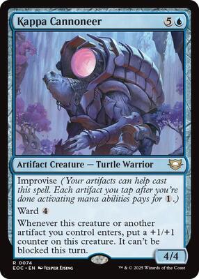 Kappa Cannoneer card from Commander: Edge of Eternities