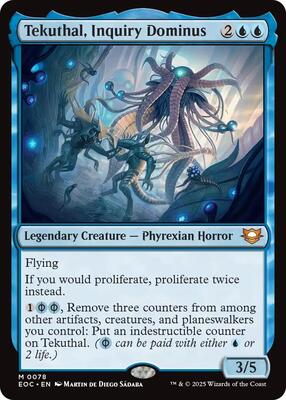 Tekuthal, Inquiry Dominus card from Commander: Edge of Eternities
