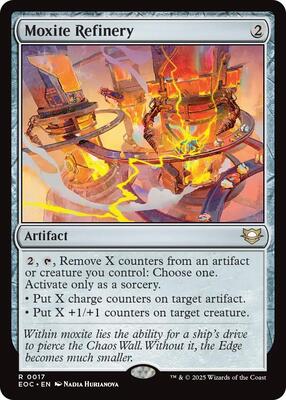 Moxite Refinery card from Commander: Edge of Eternities