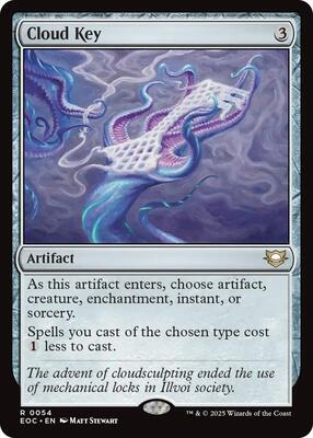 Cloud Key card from Commander: Edge of Eternities