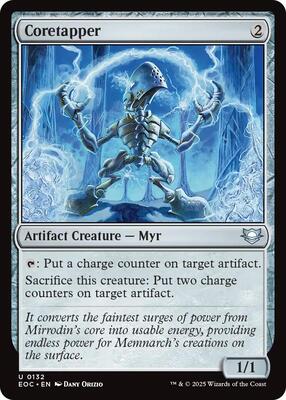Coretapper card from Commander: Edge of Eternities