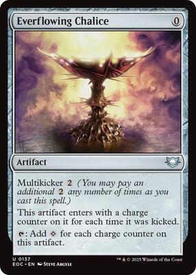 Everflowing Chalice card from Commander: Edge of Eternities