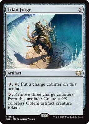 Titan Forge card from Commander: Edge of Eternities