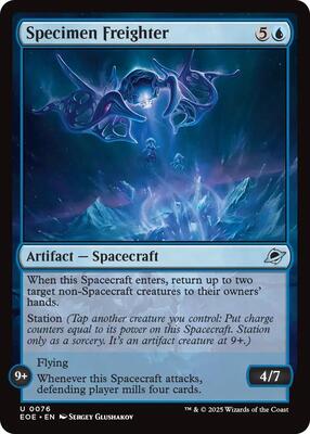 Specimen Freighter card from Edge of Eternities