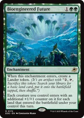 Bioengineered Future card from Edge of Eternities