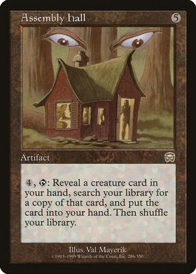 Assembly Hall card from Mercadian Masques