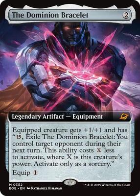 The Dominion Bracelet (Extended Art) card from Edge of Eternities