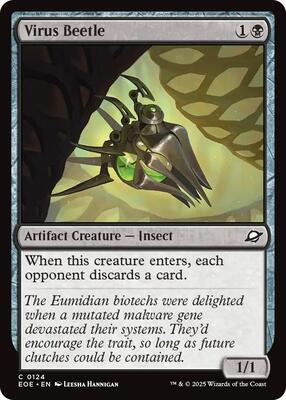Virus Beetle card from Edge of Eternities