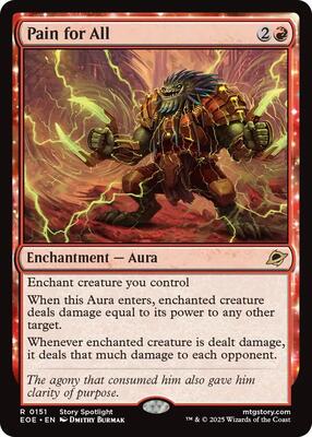 Pain for All card from Edge of Eternities