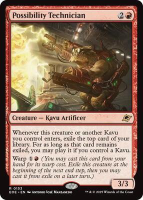 Possibility Technician card from Edge of Eternities