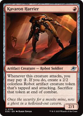 Kavaron Harrier card from Edge of Eternities