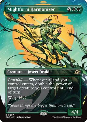 Mightform Harmonizer (Borderless) card from Edge of Eternities