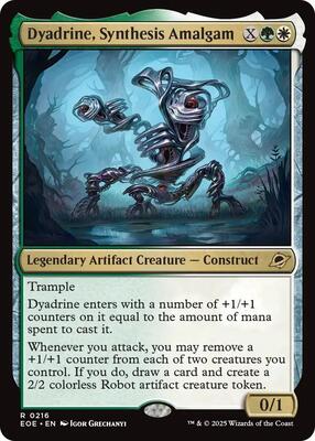 Dyadrine, Synthesis Amalgam card from Edge of Eternities