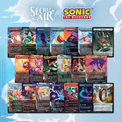 Secret Lair x Sonic the Hedgehog Superdrop: Super Sonic Bundle (Non-Foil) card from Secret Lair Drop Series