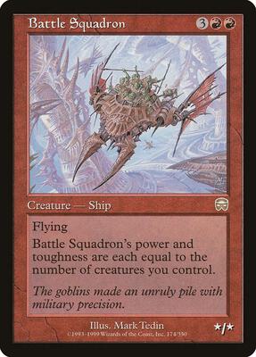 Battle Squadron card from Mercadian Masques