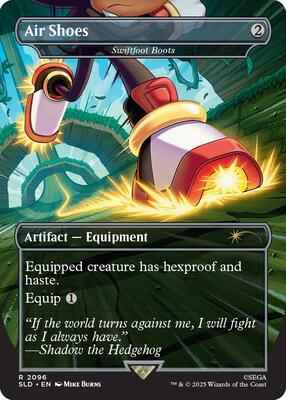 Air Shoes - Swiftfoot Boots card from Secret Lair Drop Series