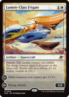 Lumen-Class Frigate card from Edge of Eternities