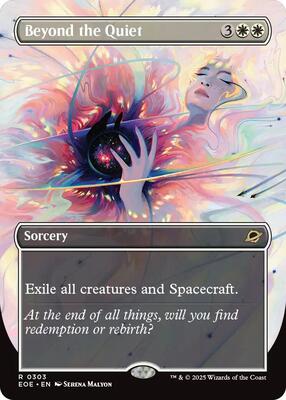 Beyond the Quiet (Borderless) card from Edge of Eternities