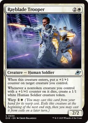 Rayblade Trooper card from Edge of Eternities