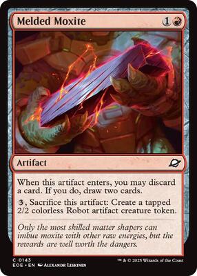 Melded Moxite card from Edge of Eternities