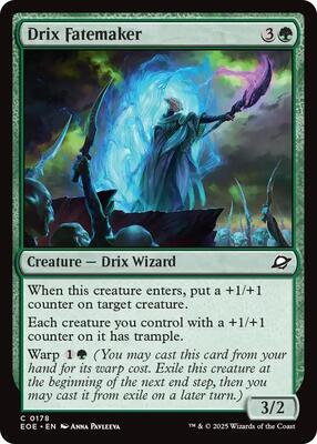 Drix Fatemaker card from Edge of Eternities