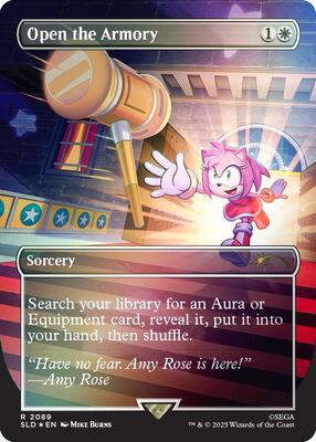 Open the Armory (2089) (Rainbow Foil) card from Secret Lair Drop Series
