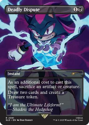 Deadly Dispute (2091) card from Secret Lair Drop Series
