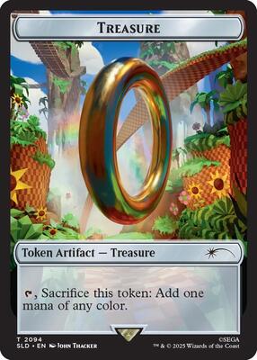 Treasure Token (2094) card from Secret Lair Drop Series