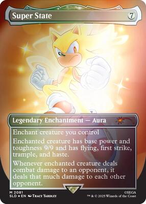Super State (Rainbow Foil) card from Secret Lair Drop Series