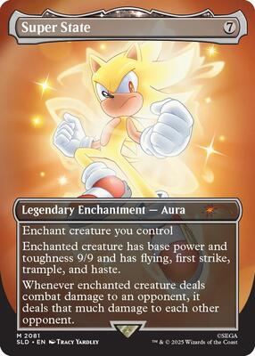 Super State card from Secret Lair Drop Series