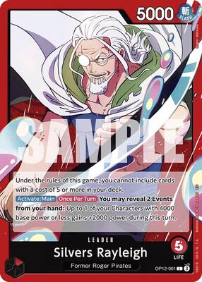 Silvers Rayleigh card from Legacy of the Master