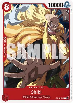 Shiki card from Legacy of the Master