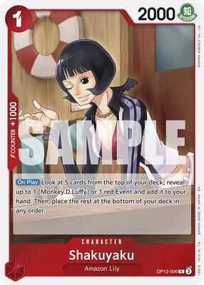 Shakuyaku card from Legacy of the Master