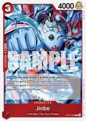 Jinbe card from Legacy of the Master