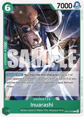 Inuarashi card from Legacy of the Master