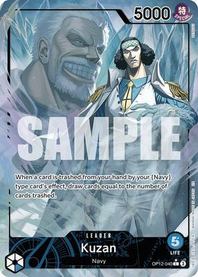 Kuzan (040) (Alternate Art) card from Legacy of the Master