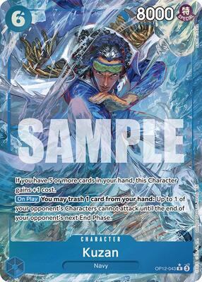 Kuzan (043) (Alternate Art) card from Legacy of the Master