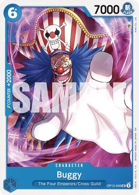 Buggy (049) card from Legacy of the Master