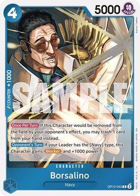 Borsalino card from Legacy of the Master