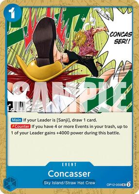 Concasser card from Legacy of the Master
