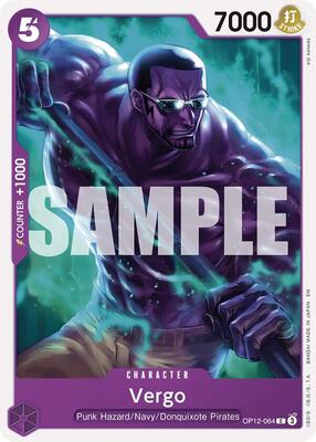 Vergo card from Legacy of the Master
