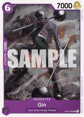Gin card from Legacy of the Master