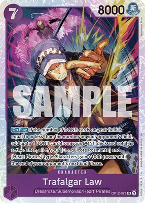 Trafalgar Law (073) card from Legacy of the Master