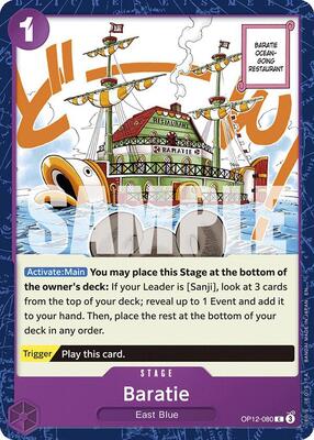 Baratie card from Legacy of the Master