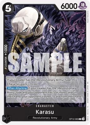 Karasu card from Legacy of the Master