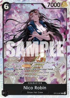 Nico Robin card from Legacy of the Master