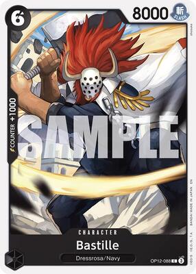 Bastille card from Legacy of the Master