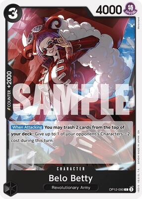 Belo Betty card from Legacy of the Master